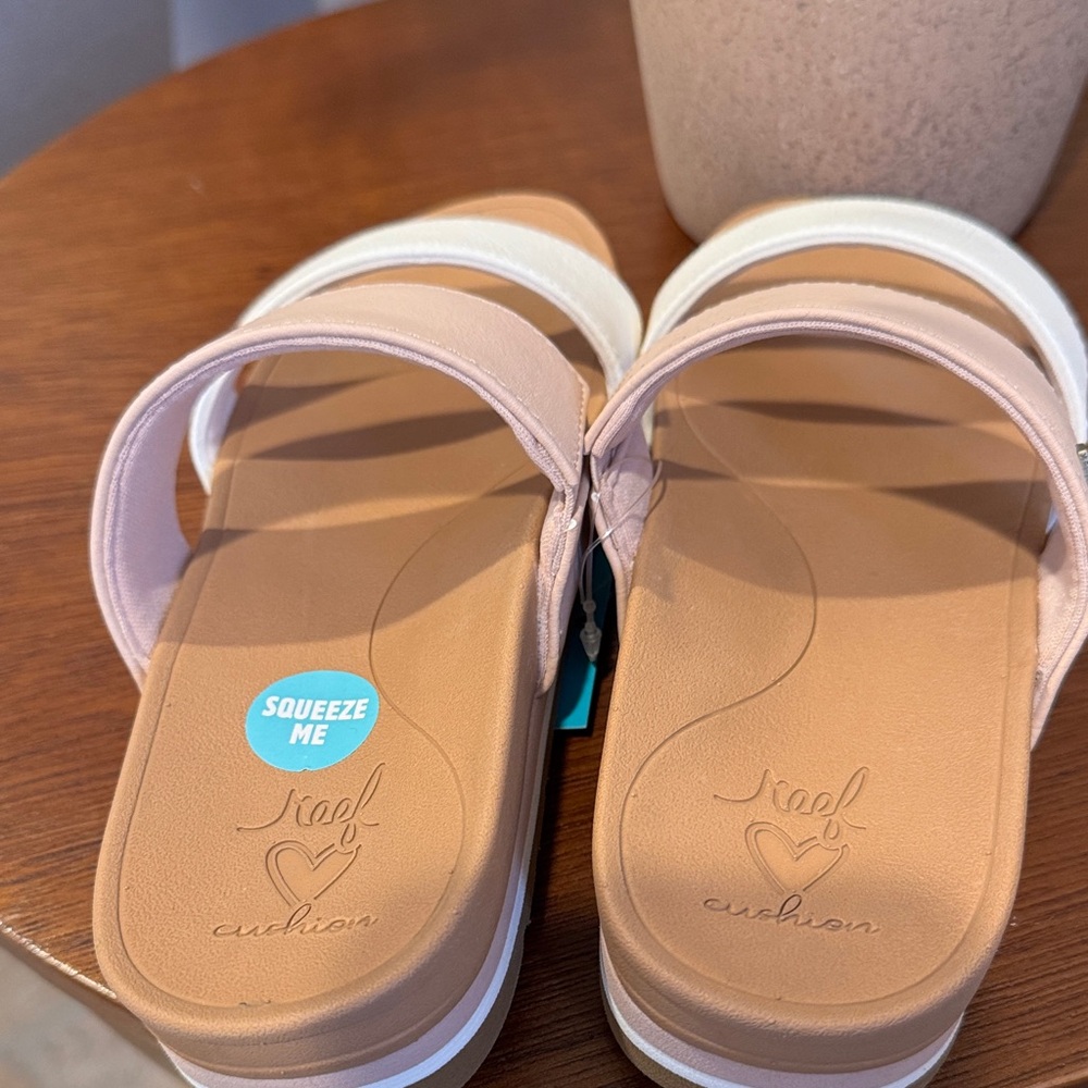 Reef Kids Horizon Hi in Pink and White - Picture 5 of 8